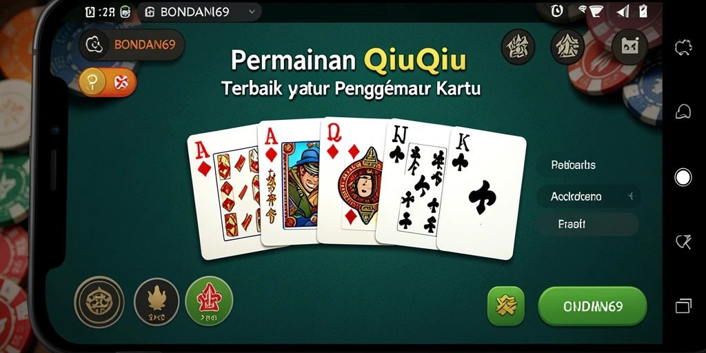 Gambaran gameplay QiuQiu yang mendebarkan di BONDAN69.