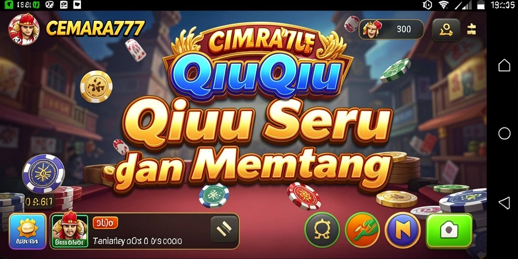 Gameplay seru QiuQiu di CEMARA777.