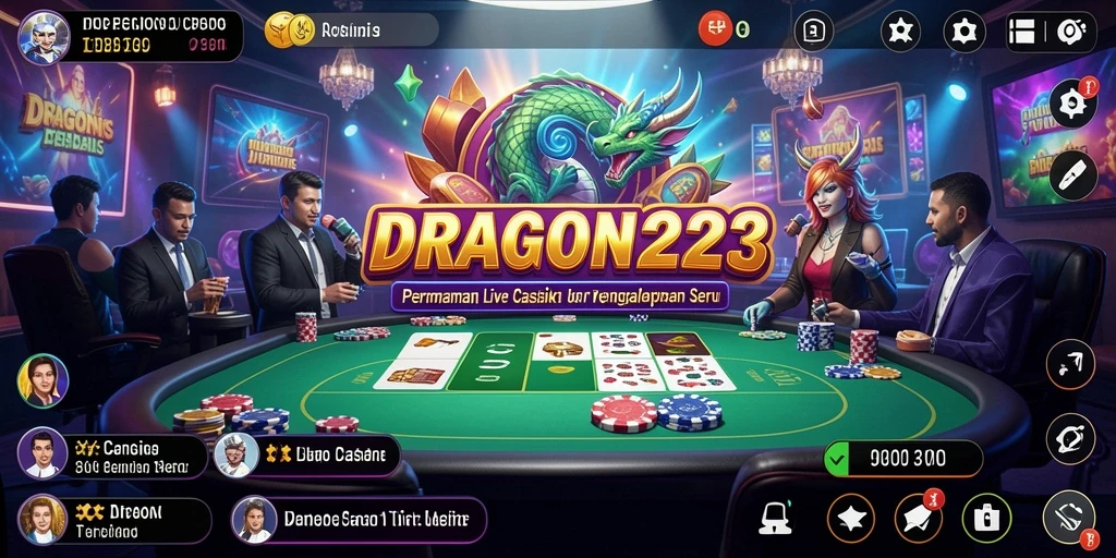Gameplay menarik dengan dealer langsung di DRAGON222.