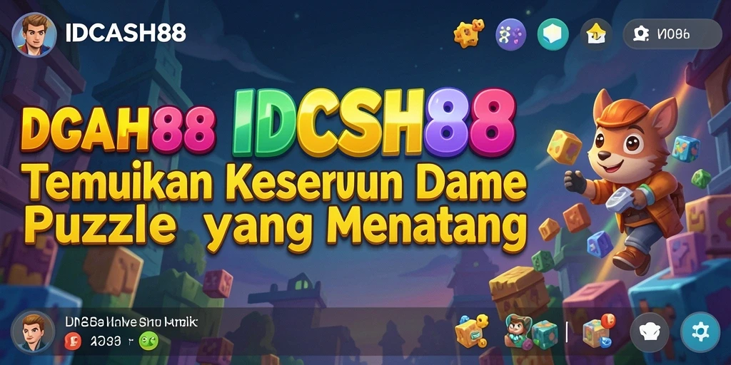 Tangkapan layar gameplay IDCASH88 dengan tantangan puzzle yang menarik.