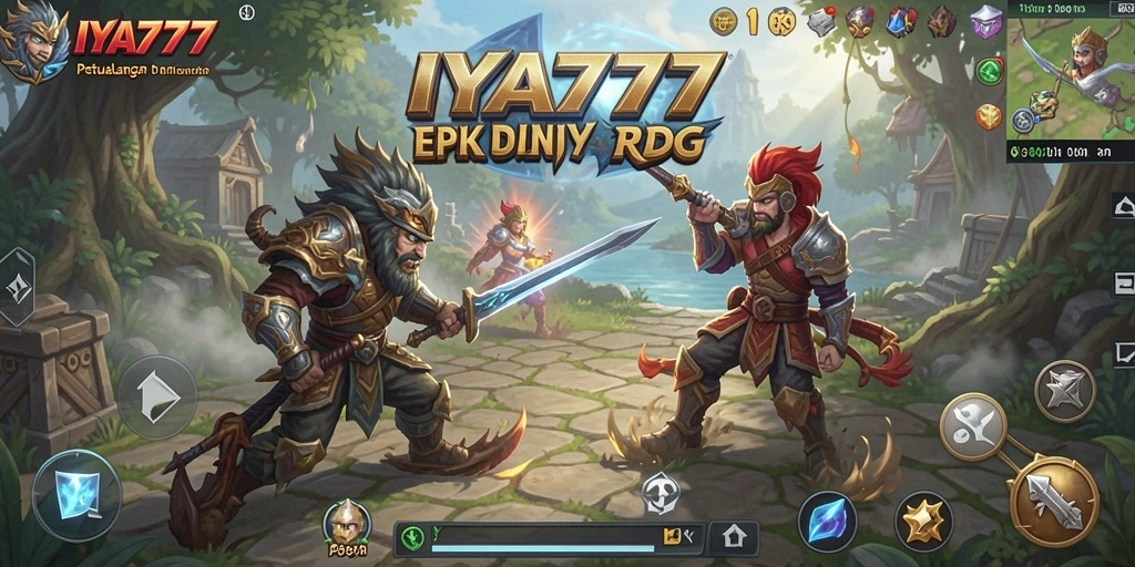 Tampilan gameplay seru dalam dunia RPG yang penuh petualangan.