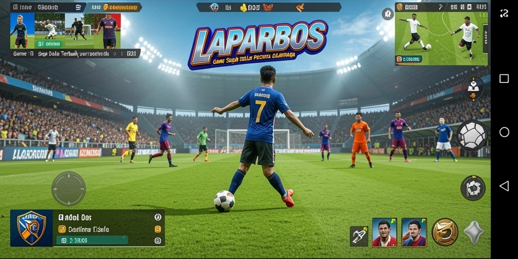 Tangkapan layar dari gameplay LAPARBOS yang menegangkan.